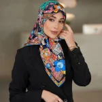 روسری ابریشم توویل Te002