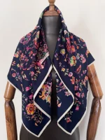 روسری ابریشم توویل Te003-1