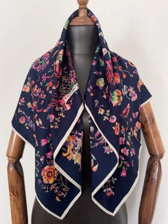 روسری ابریشم توویل Te003-1