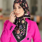 روسری ابریشم توویل Te004