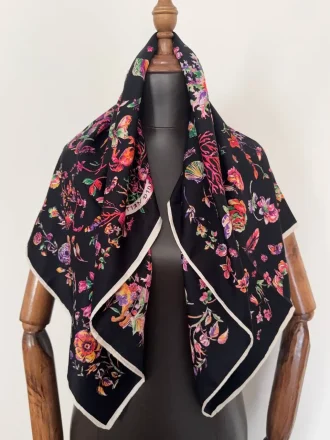 روسری ابریشم توویل Te004-1