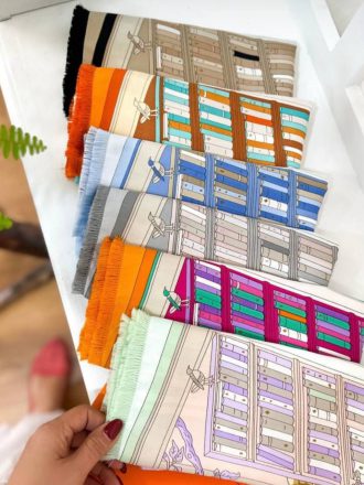 روسری ابریشم توویل Ti014