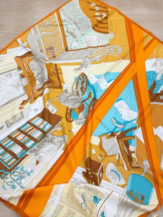 روسری ابریشم توویل Ti011