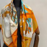 روسری ابریشم توویل Ti011