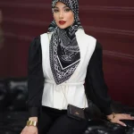 روسری ابریشم توویل Ti001