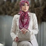 روسری ابریشم توویل Ti002