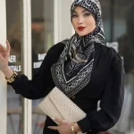 روسری ابریشم توویل Ti003