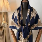 روسری ابریشم ژاکارد ajh21