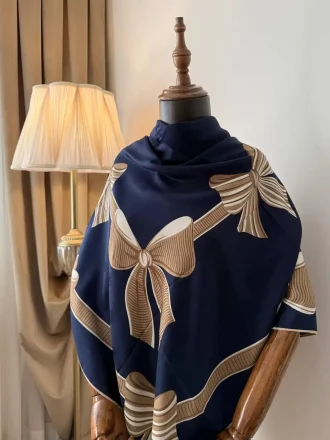 روسری ابریشم ژاکارد ajh21-1