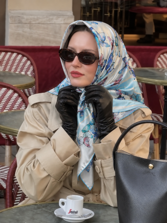 روسری ابریشم مامی am01