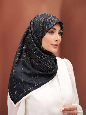 روسری ابریشم توویل lux06